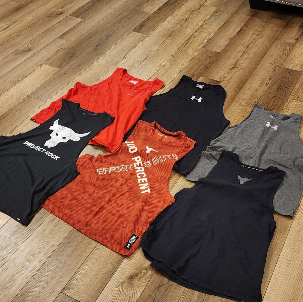 Under Armour 6 Tank Tops Bundle